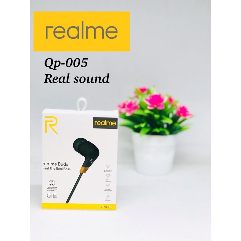 HANDSFREE REALME ORIGINAL R-40 SUPER BASS