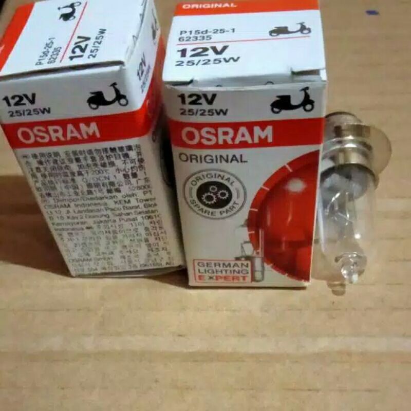 Bohlam Depan/ Halogen Osram