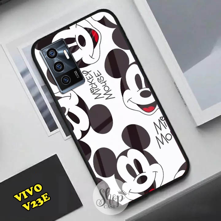 Softcase Glass Vivo V23e - Case Vivo V23e - Case Lucu - case Vivo V23e - kesing Vivo V23e - softcase