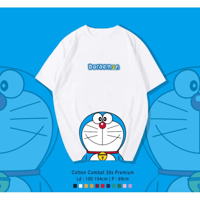 T-SHIRT / TUMBLR TEE KAOS DORAEMON OVERSIZE PREMIUM