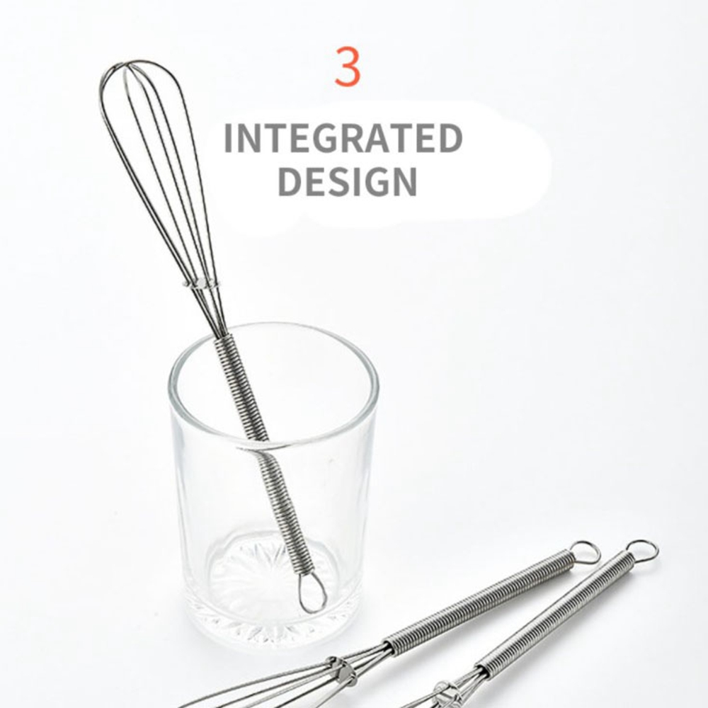 REBUY Multifunctional Egg Beater Manual Kitchen Gadgets Whisk Stainless Steel Blender Egg Mixer Eco-Friendly Rotary Baking Egg Tool