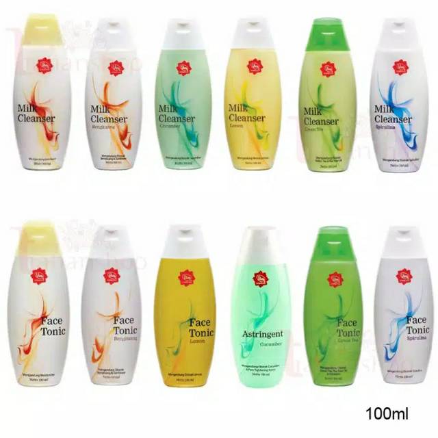 viva Milk Cleanser dan Viva Face Tonic 100 ML ~ Ready stok ~ Original 100 %
