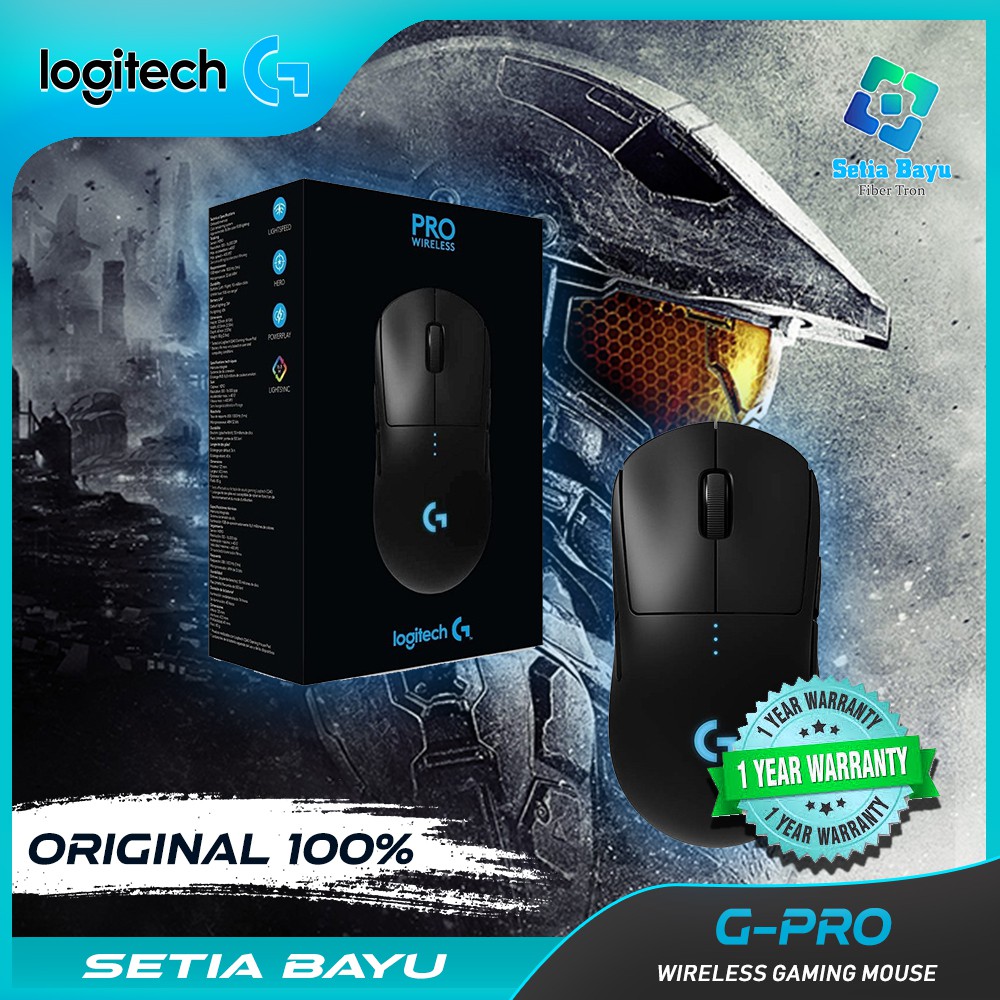 Logitech G Pro Wireless Gaming Mouse Original Mouse Gaming