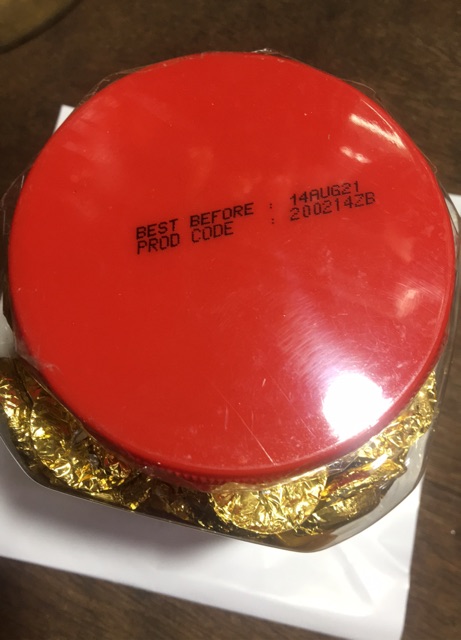 

2Xbtygneal Sakha Snack ) Coklat Jago Golden Roundies (850 Gr) Exp Maret 2026