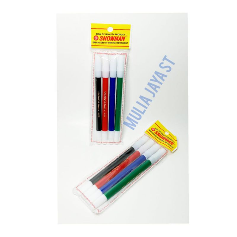 

Spidol Snowman 4 warna