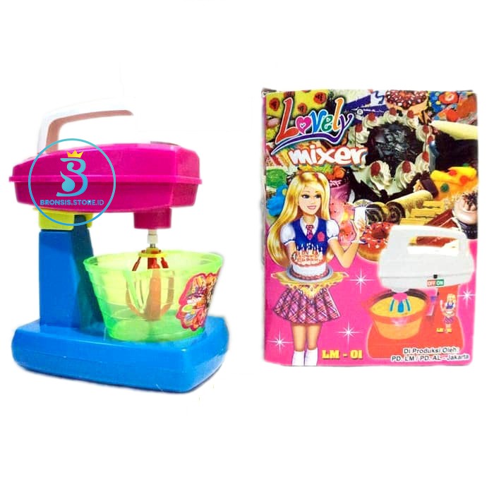 Mainan Edukasi Anak Mixer mini lucu - Lovely Mixer LM-01 - Mainan Anak Mixer Mini