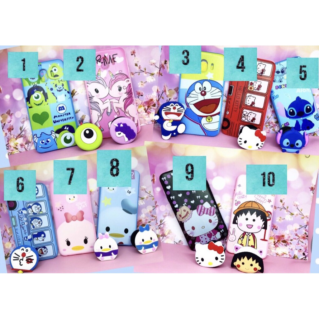 Softcase pop 3D karakter doraemon  Samsung A6 2018, J2 Core, J6 2018, J8, Xiaomi Redmi 6 Pro/A2 Lite, Pocophone F1, Redmi Note 5/Pro, Note 5A/Prime