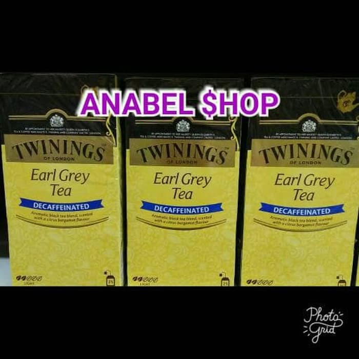 

Teh Twinings Of London Earl Grey Tea Decaffeinated - tth1610