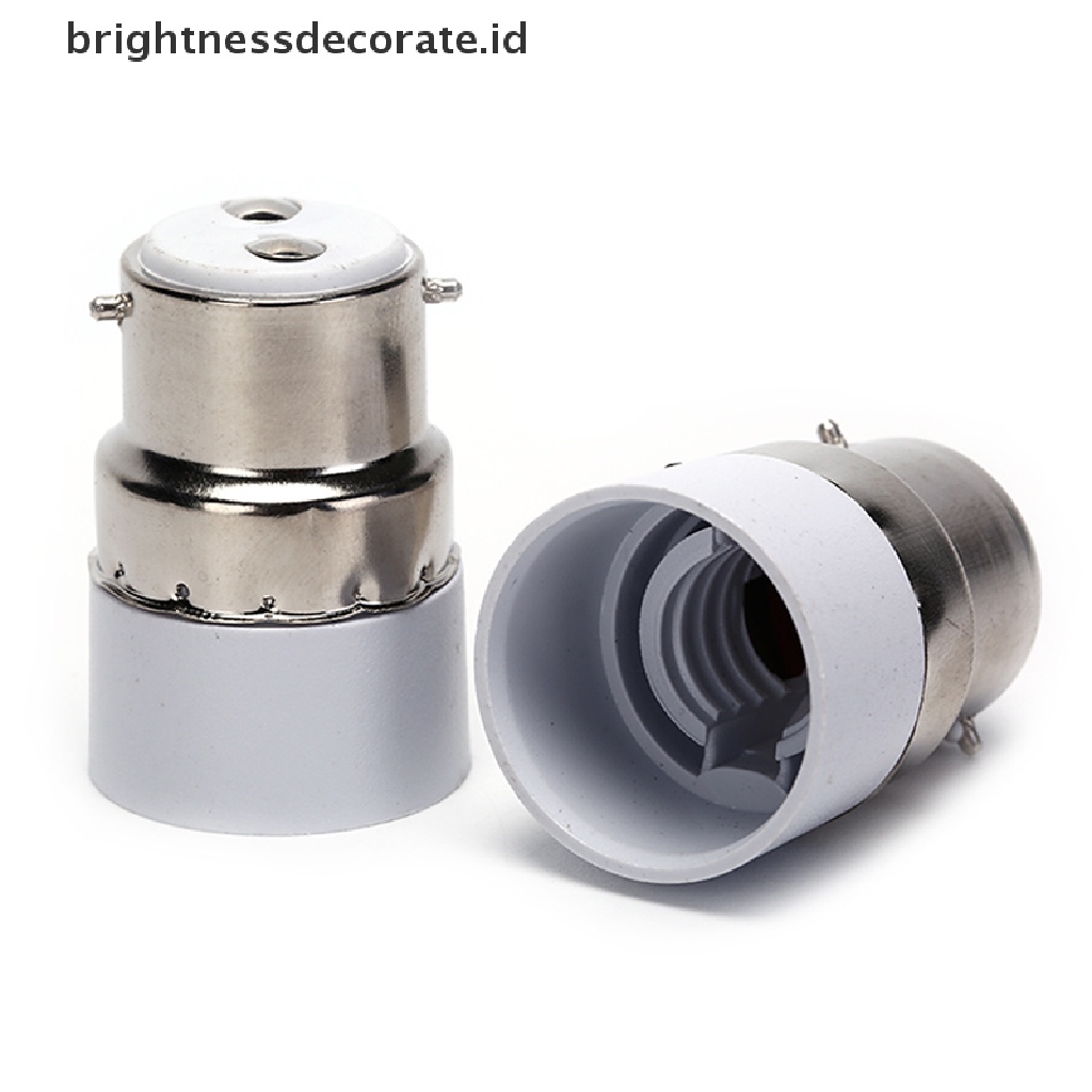 (Birth) Adaptor Converter Fitting Lampu Bohlam B22 Ke E14 (Id)