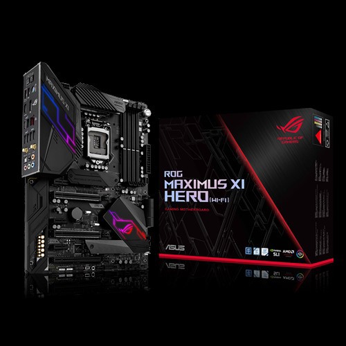 MOTHERBOARD INTEL ASUS ROG MAXIMUS XI HERO WIFI LGA 1151 COFFEE LAKE