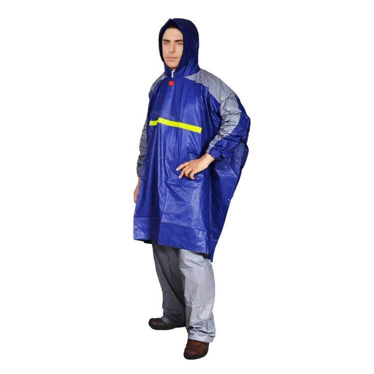 Jas Hujan Ponco Lengan Celana GETZ - Raincoat Mantel Hujan Poncho Tangan plus celana GETZ