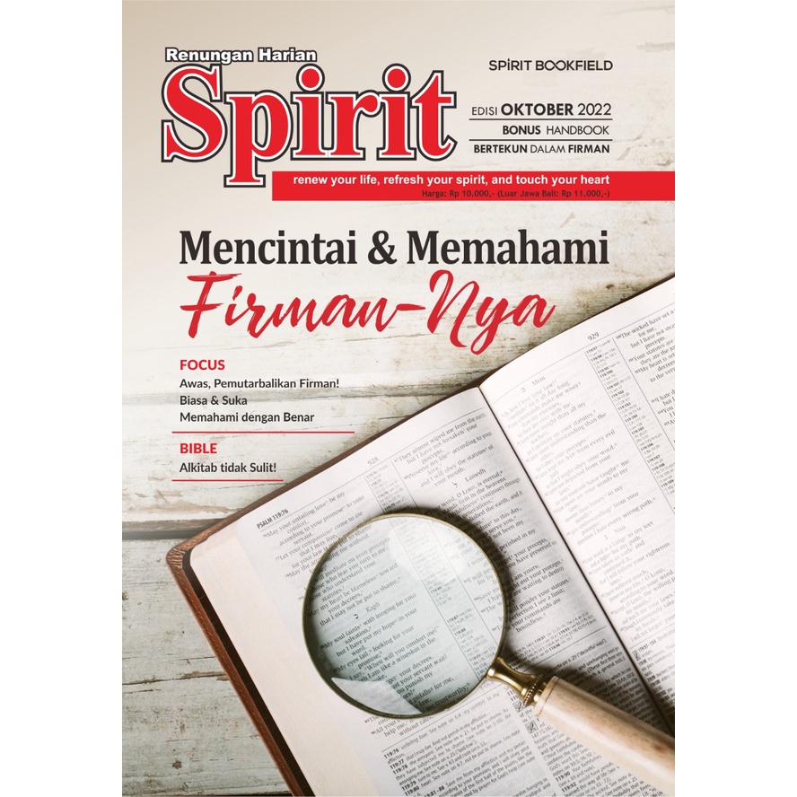 Renungan Harian Spirit edisi terbaru 2022