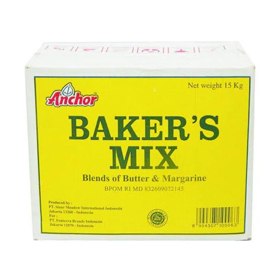 

BAKERS MIX ANCHOR 1 KG BUTTER BLEND IMPORT NEW ZEALAND