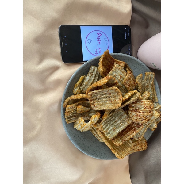 

aneka jajan repack Krupuk Jengkol kemasan repacking 130 gram