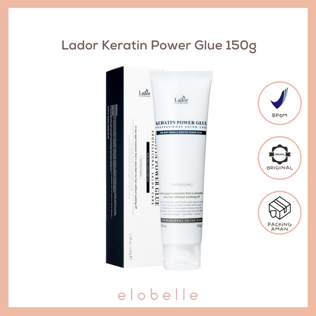 Lador Keratin Power Glue 150g (Conditioner / Kondisioner) / Lador Keratin Power Glue Keratin Series 