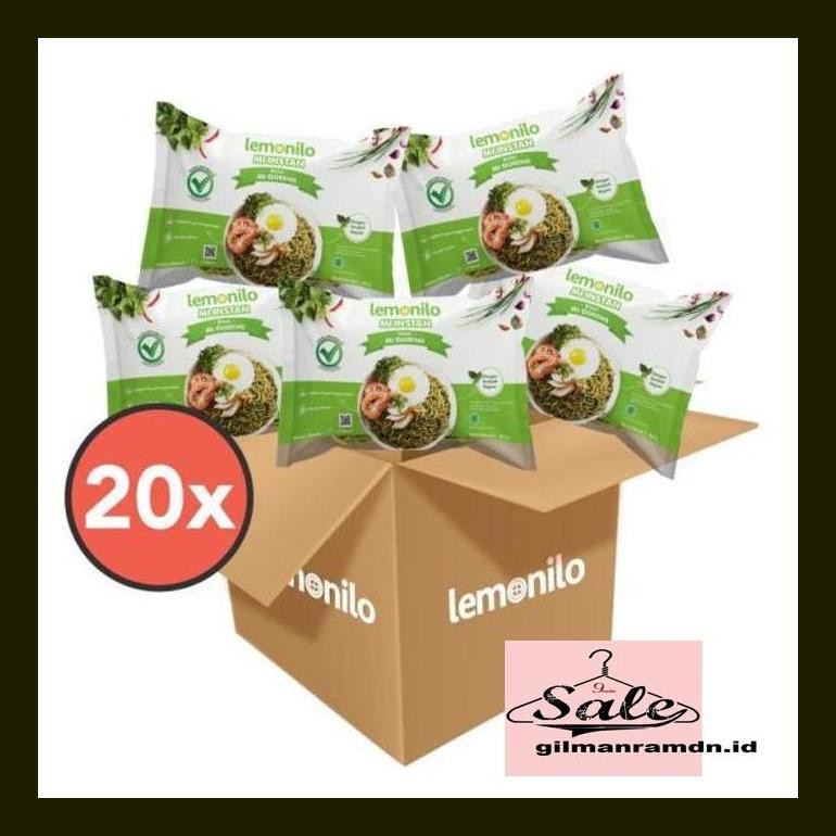 

S40Cgils Paket Lemonilo Mi Instan Rasa Mi Goreng Isi 20 Pcs Fls40Ggs