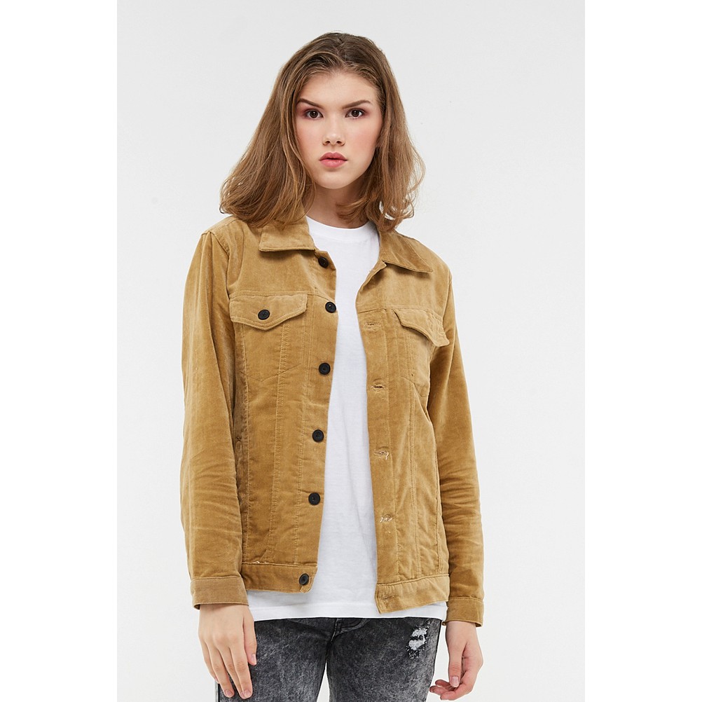 

Erigo Trucker Corduroy Benzamina Cream