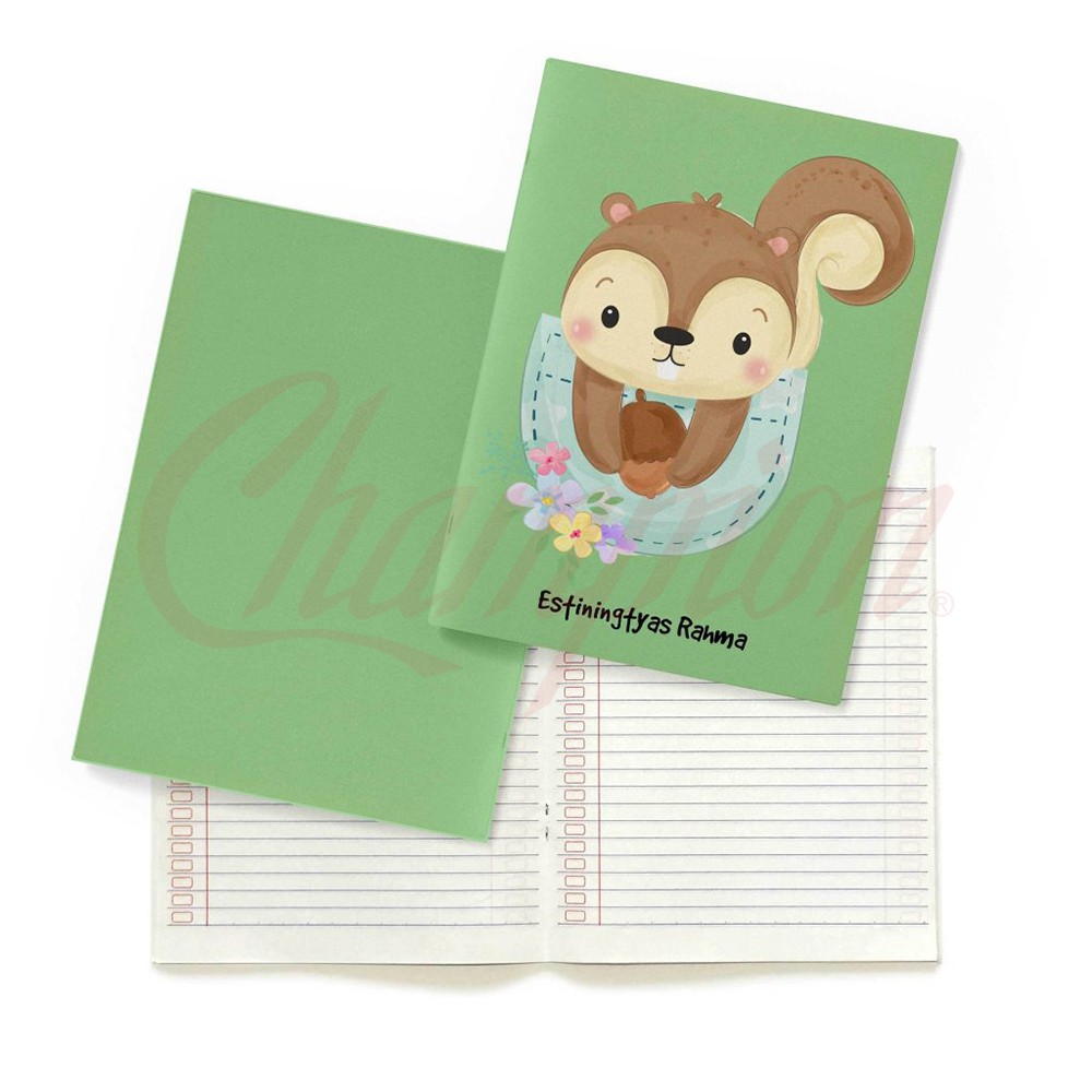 

Buku Tulis CUSTOM COVER depan belakang Buku tulis Kpop buku sekolah buku tulis cartoon free Nama