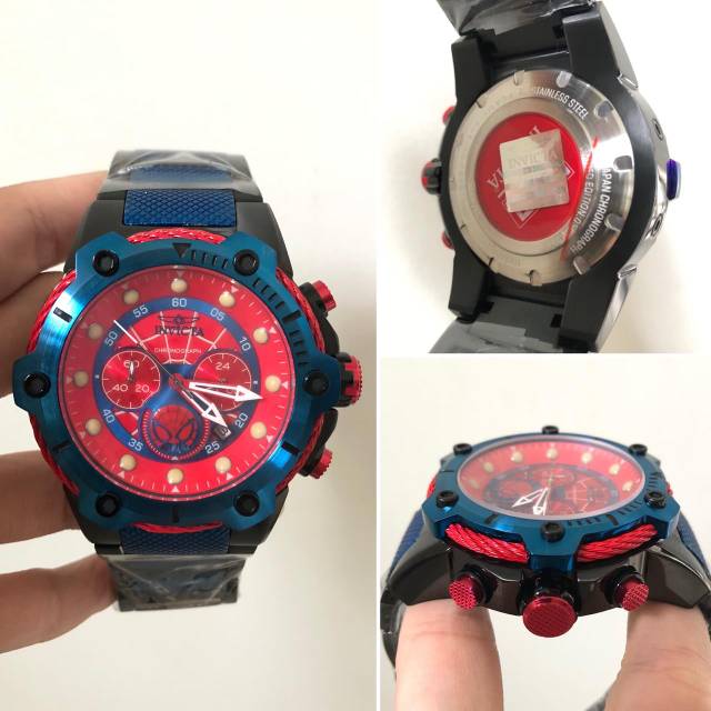 Jam Tangan Pria Invicta Marvel Best Quality Mewah Keren Elagan