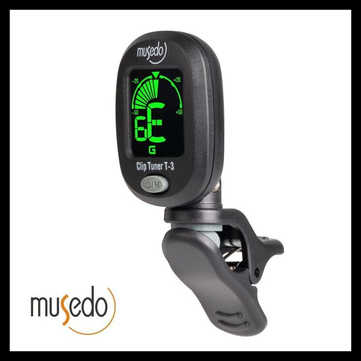 Tuner Guitar Musedo T-3 Clip-on Tuning for Gitar, Bass, Ukulele