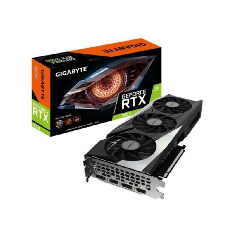 Vga Card Gigabyte RTX 3050 Gaming OC 8GB DDR6