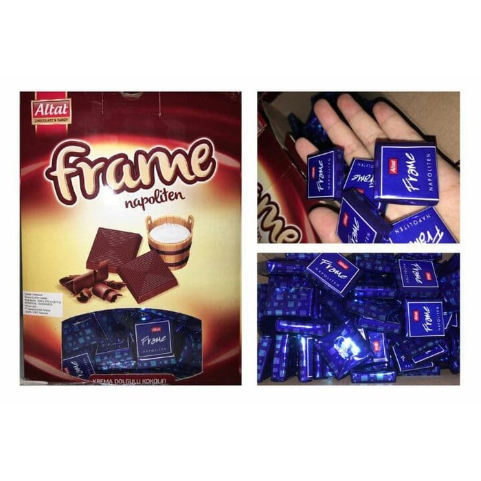 

Termurah Cokelat arab frame 1kg / coklat arab / oleh oleh haji dan umroh