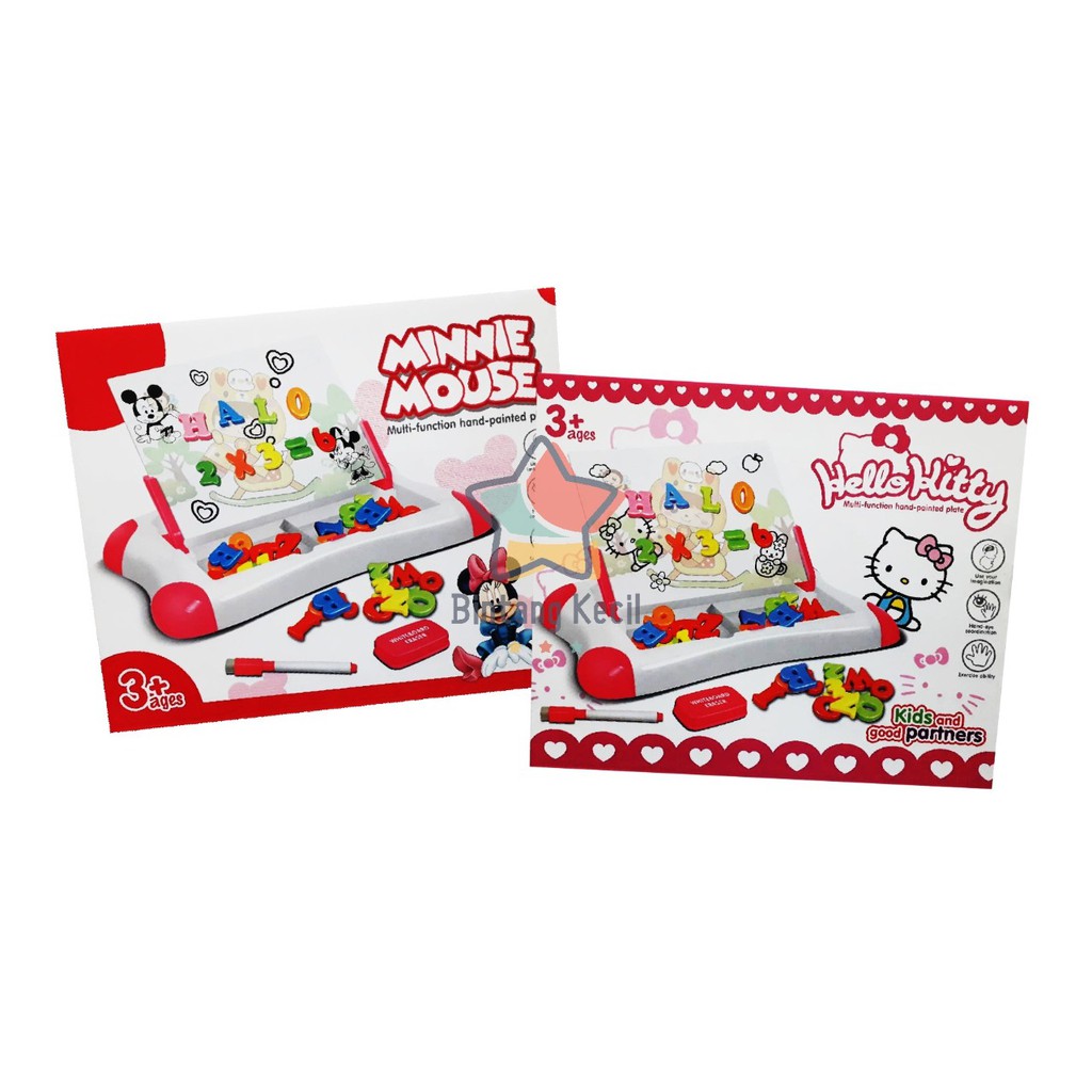 

Magnetic Sketchpad Hello Kitty / Papan Magnet / Meja Belajar / NB4374