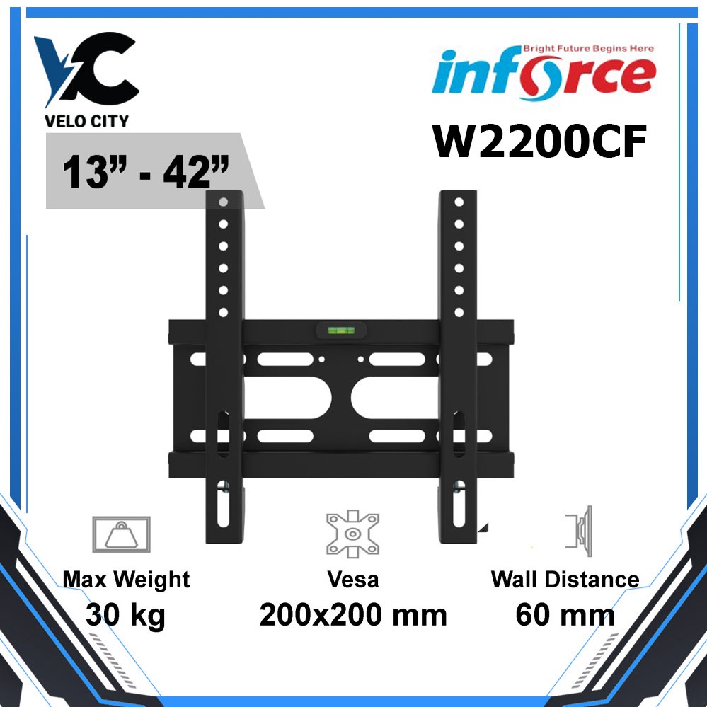 BRACKET TV LCD/LED 13-42&quot; 42 INFORCE W200CF UNIVERSAL BRAKET BREKET