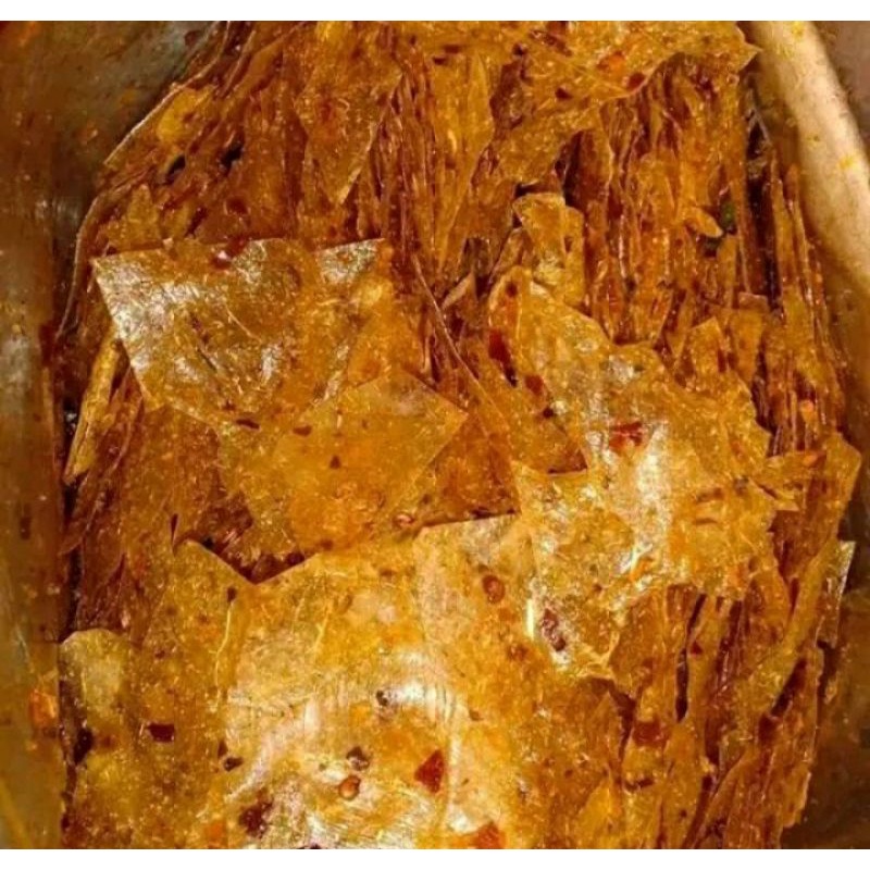 

keripik kaca/kripca pedas ±90gram