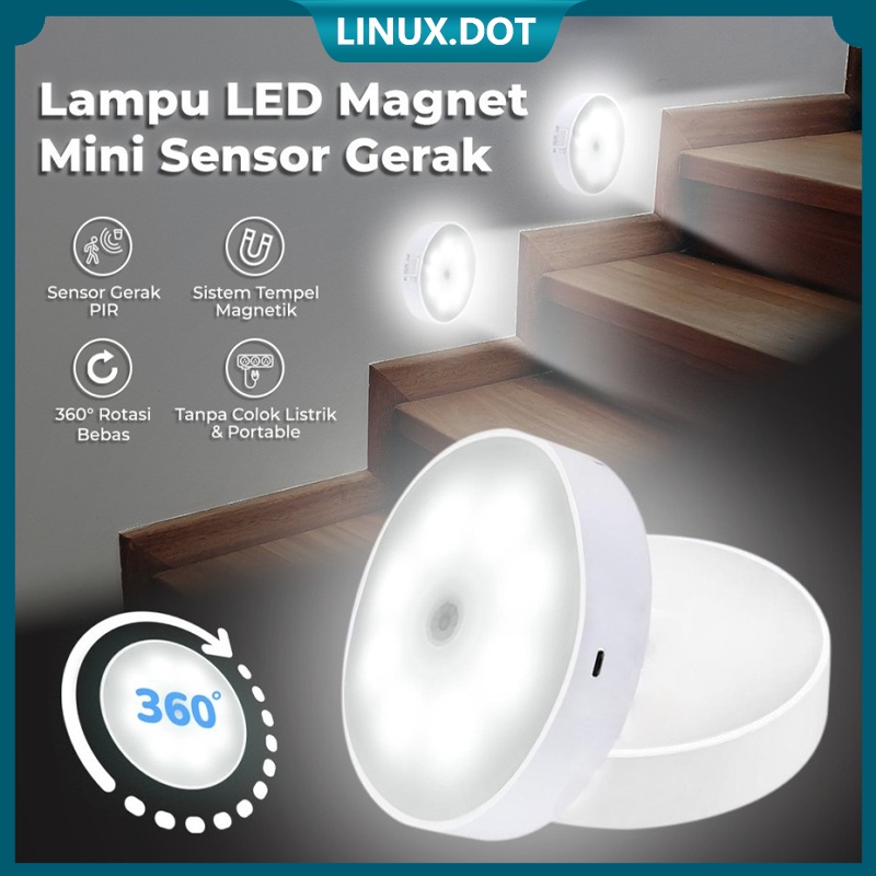 【COD】LAMPU SENSOR GERAK LED LAMPU SERBAGUNA Night Light