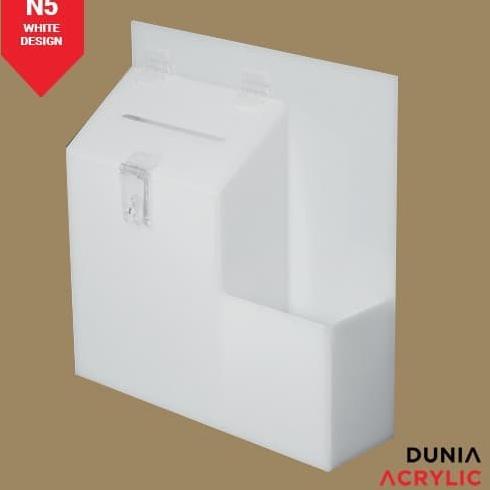 kotak amal akrilik / kotak saran / kotak saran akrilik / kotak akrilik