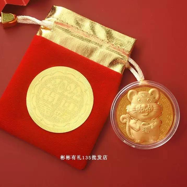 

o5O9a-- MK208 Angpao Emas Sertifikat Souvenir Hadiah Imlek Sincia