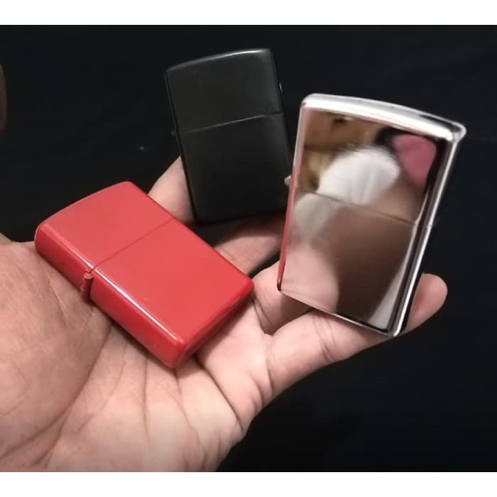 Korek Api Zippo Polos Mancis Pemantik Lighter Zippo