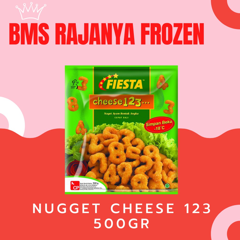 

FIESTA FURTHER NUGGET CHEESE 123 500GR