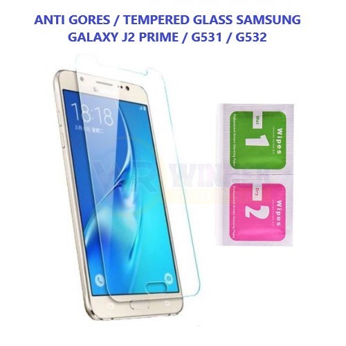 ANTI GORES / TEMPERED GLASS SAMSUNG GALAXY J2 PRIME / G531 / G532 | SCREEN PROTECTOR | WINNER SPAREP