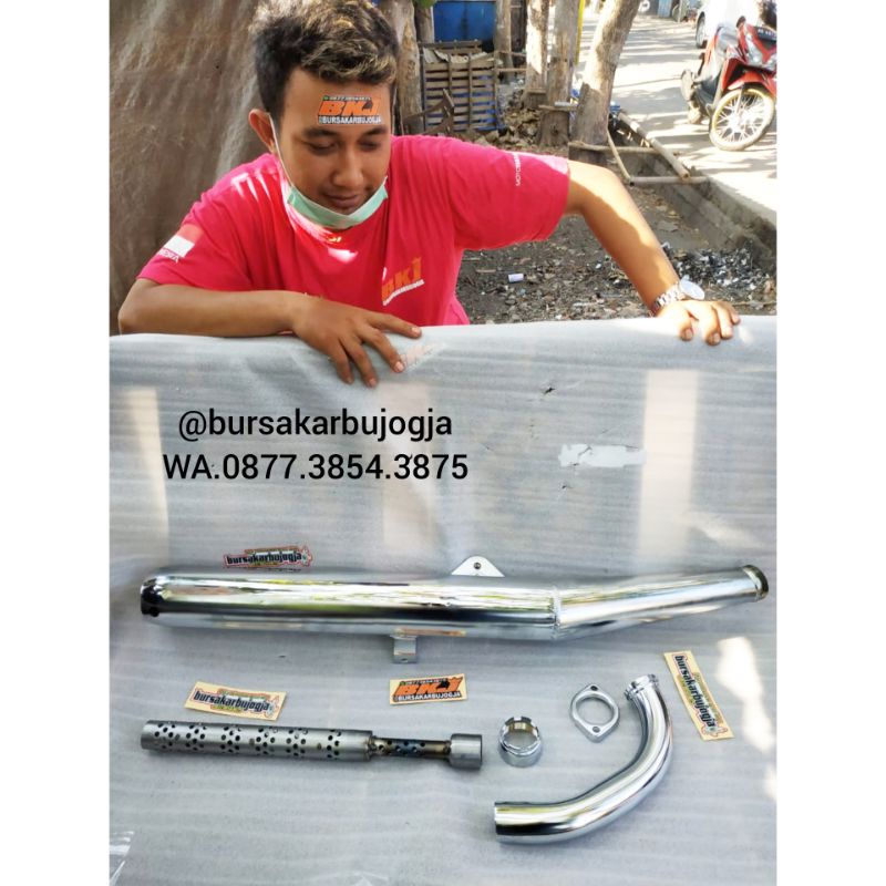knalpot rx king standar bobok bkj harian balap