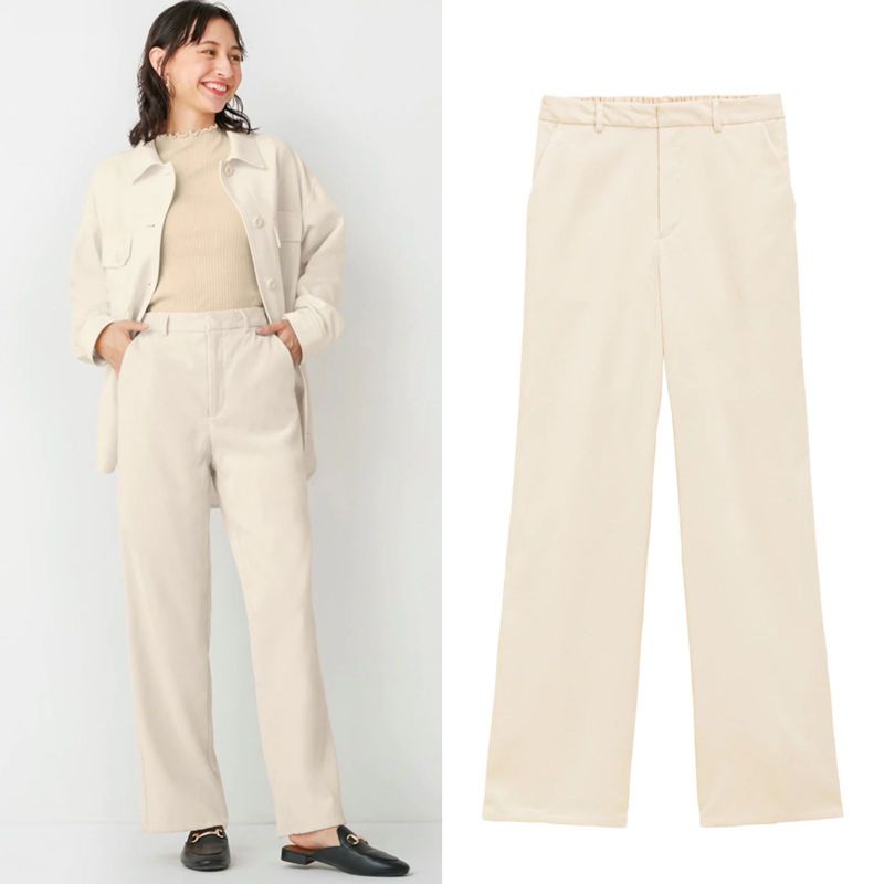 Uniqlo kulot corduroy katun pants