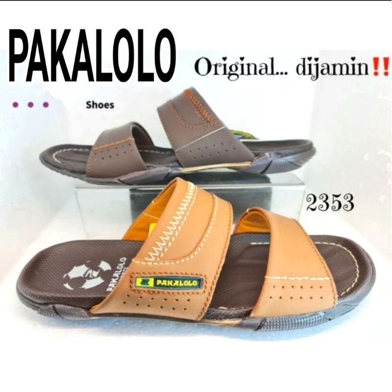 Sandal PAKALOLO N 2353 KULIT ASLI 100% GARANSI ORI PABRIK PAKALOLO