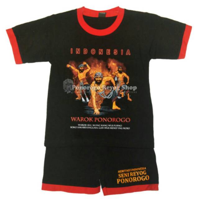 Kaos Anak Reyog Ponorogo