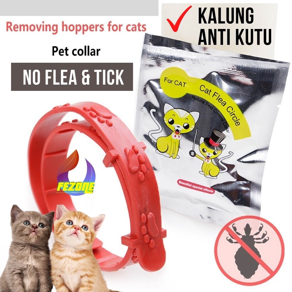 Kalung Kutu kucing Flea and Tick Collar for Cat FEZONE