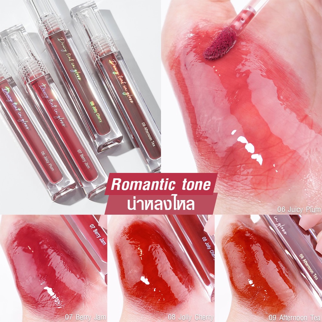 NEW PRODUCT READY STOCK MEILINDA Lip Dewy Tint In Gloss Lipstik Thailand