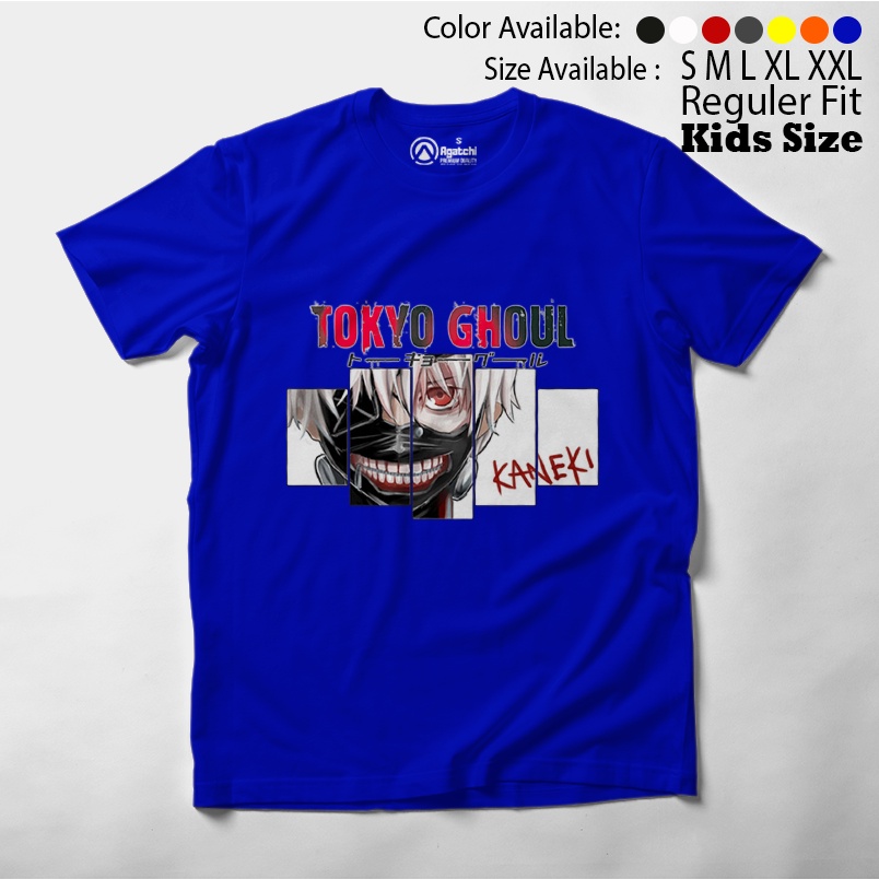 Baju Anak / Kaos Atasan Anak / Kids T Shirt Tokyo Ghoul Kaneki