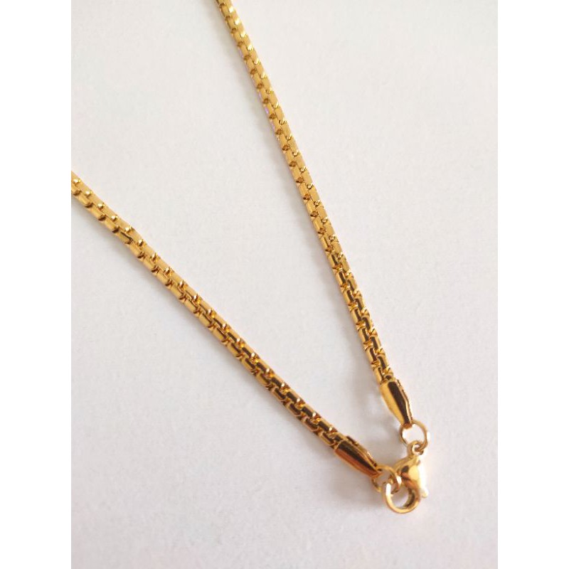 Kalung Motif Pisang Gold Pria dan Wanita