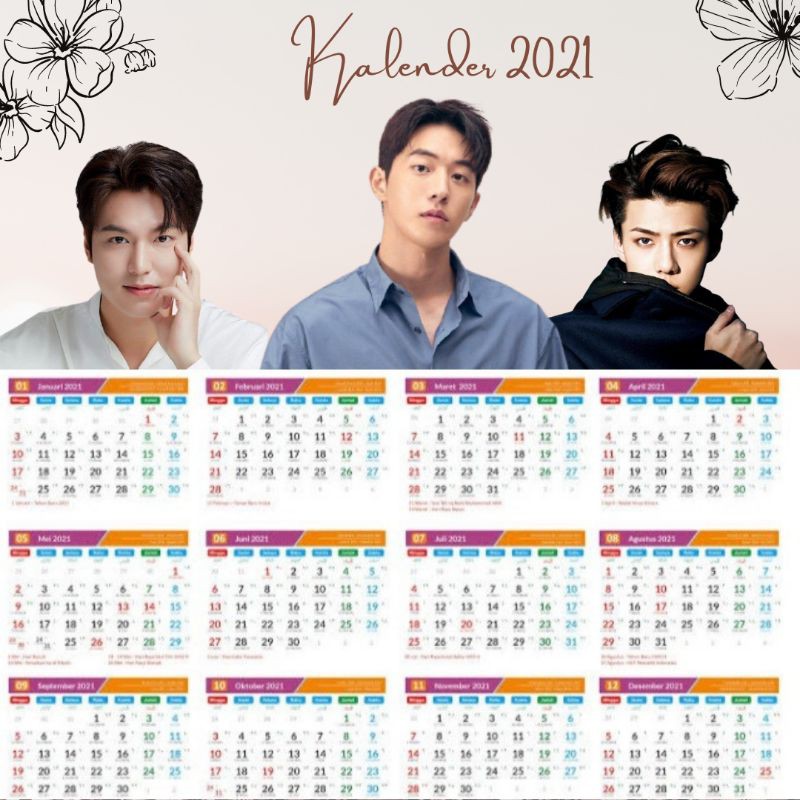 

kalender Korea anime custom
