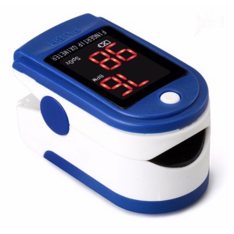 Fingertrip pulse oximeter- alat pengukur kadar oksigen dan detak jantung