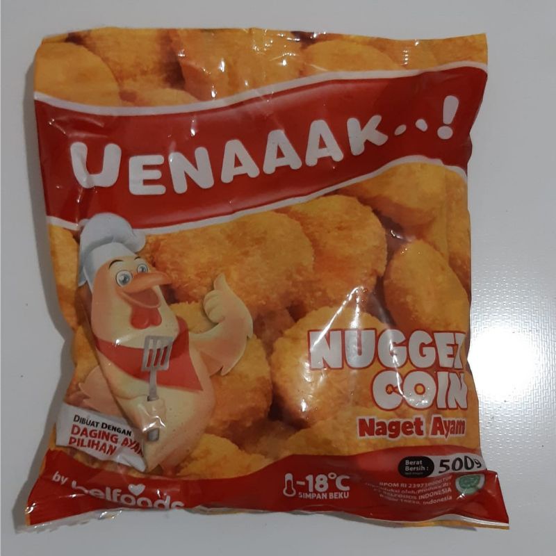 

BELFOODS Uenaaak Nugget Coin 500gr