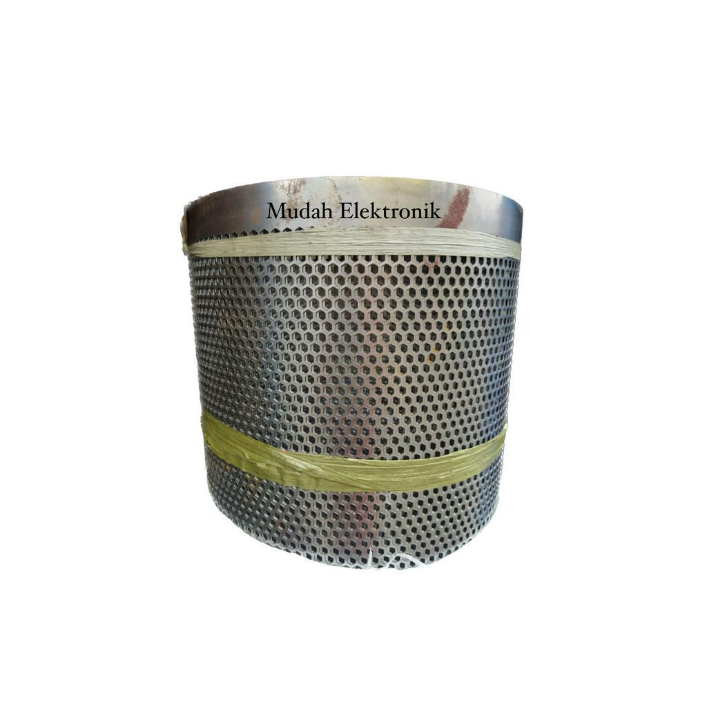 Plat Ram Besi Lembaran Lubang Bulat / Kotak / Hexagonal 1 x 2 meter