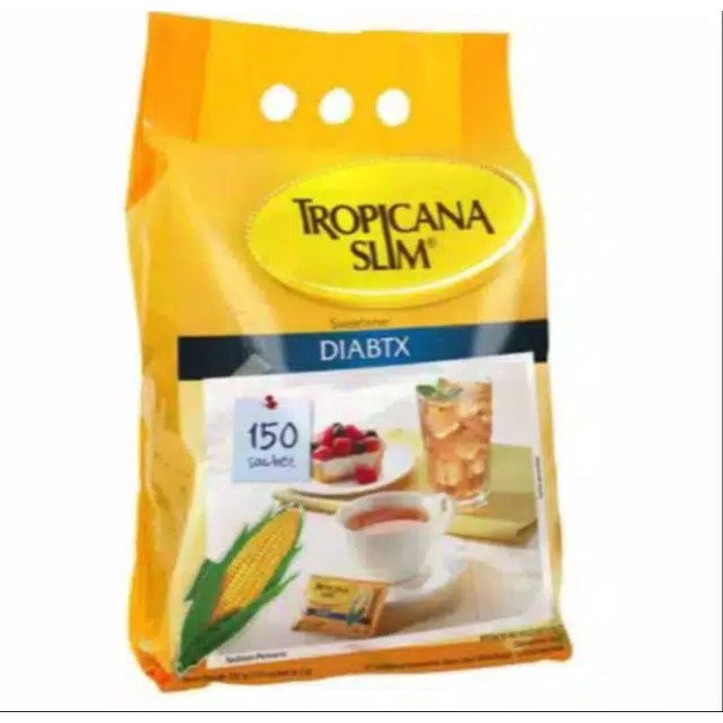 

TROPICANA SLIM DIABTX 150 / TROPICANA SLIM / GULA DIABTX / TROPICANA SLIM RENDAH KALORI / GULA DIET