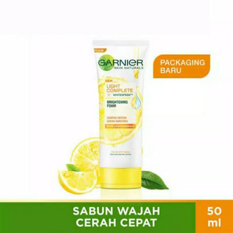 Garnier Bright Complete White Speed Brightening Cleanser Facial Foam