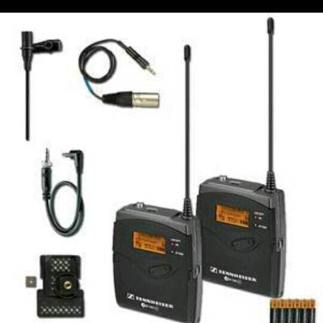 Mic Sennheiser Ew 112 P G3 Camera Mount Wireless System With Mi ( For Camera/Handy Cam Shooting)